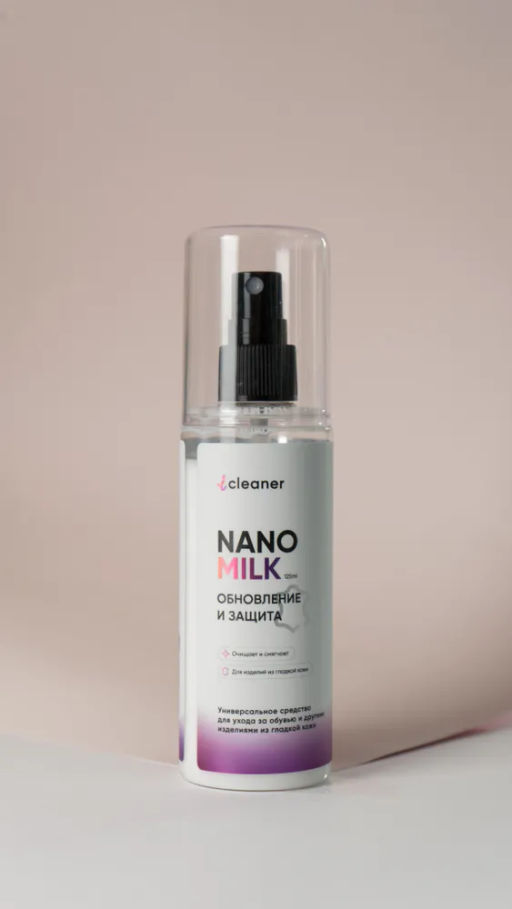 Молочко для ухода за гладкой кожей Nano-Milk 125 ml icleaner  фото 10