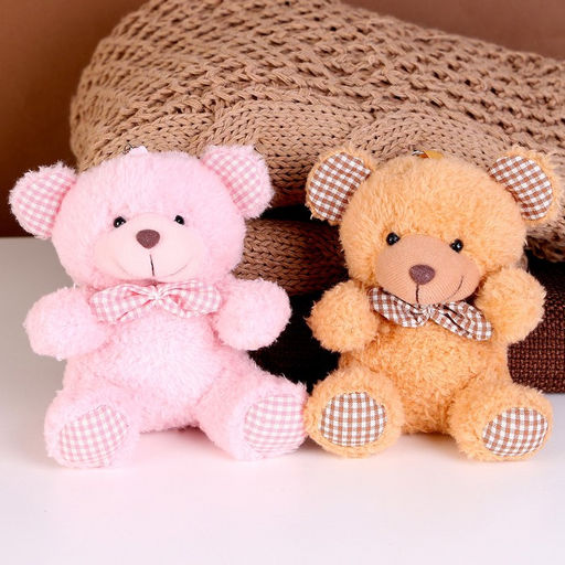 Мягкая игрушка Мишка на брелоке, 12 см, цвет МИКС - Simaland фото 5