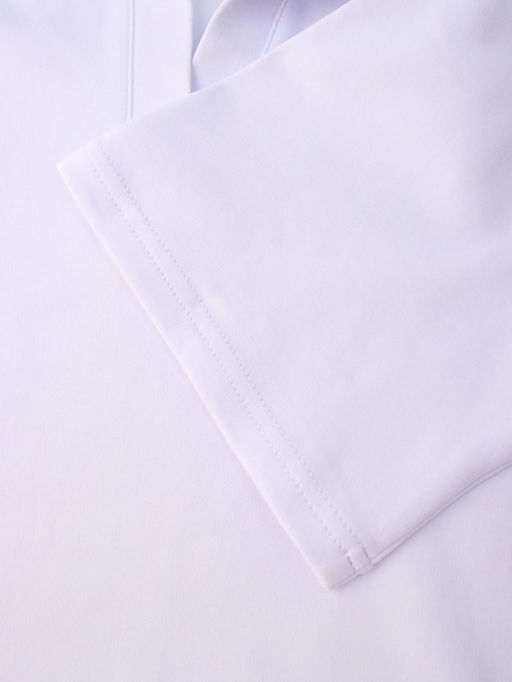 Футболка - поло женская MINAKU, размер 46-48 (L), итерлок, белая