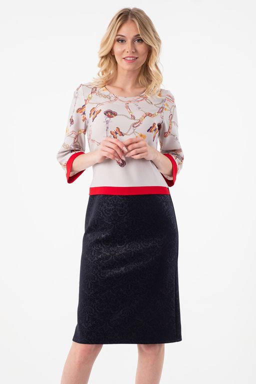 Платье П4-4186/2 - Wisell фото 13