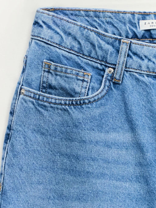 Джинсы straight с высокой посадкой / Zarina фото 8