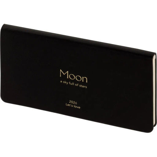 Еженедельник датированный 2026 IF 16х9см 64л, мягкий, Universe I1840/black