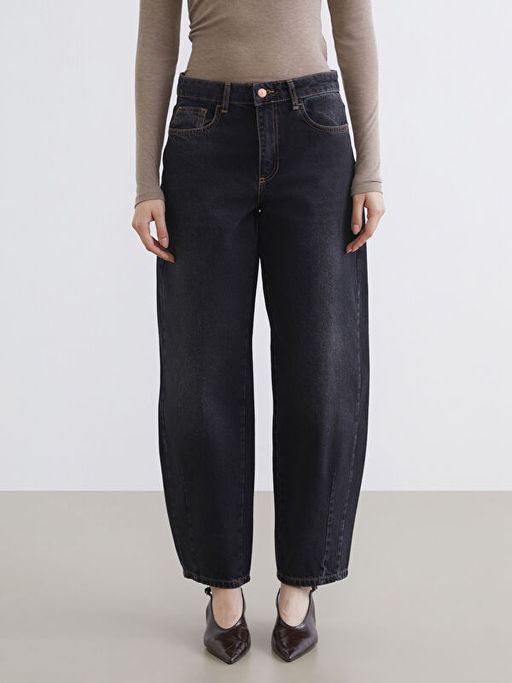 Balloon Fit Kad?n Jean Pantolon