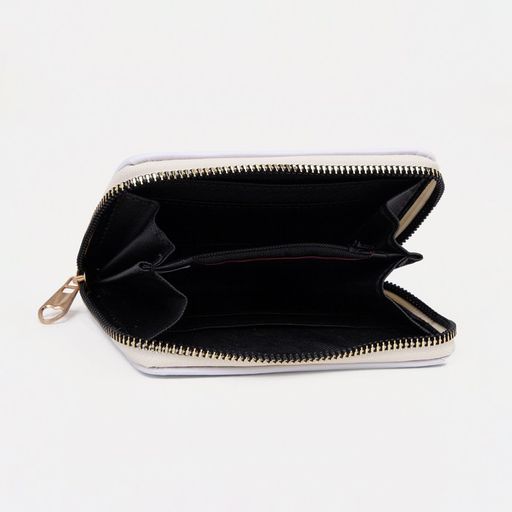 Кошелёк на молнии, цвет белый - Simaland фото 5