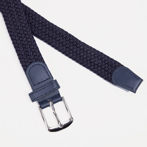 Ремень детский, ширина 2.5 см, пряжка металл, цвет синий - Simaland фото 2