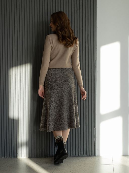 юбка на подкладке в составе шерсть - Трика фото 9