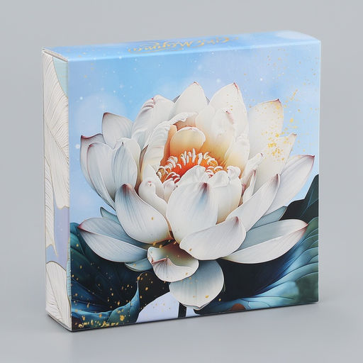 Цена за 2 шт. Коробка для конфет с обечайкой 9 шт. без окна С 8 марта , 13.7?13.7?3.5 см - UPAK LAND фото 2