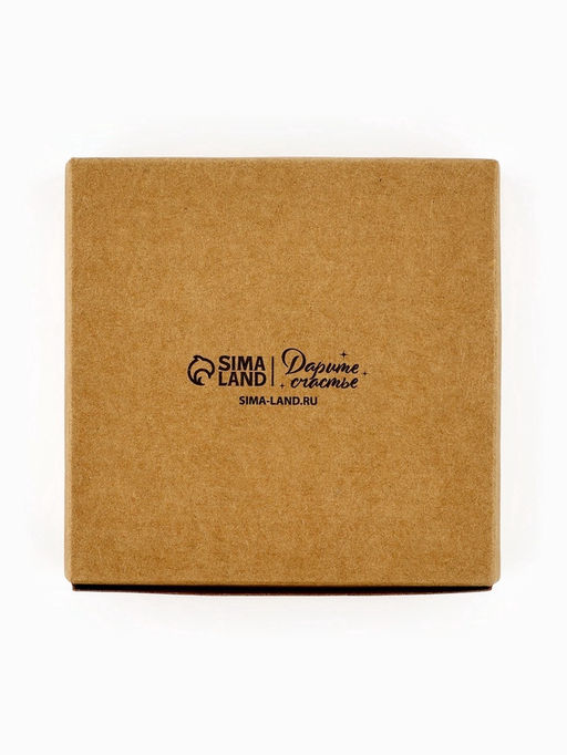 Цена за 5 шт. Коробка под бижутерию с окном Алмаз, 7.5?7.5?3 см