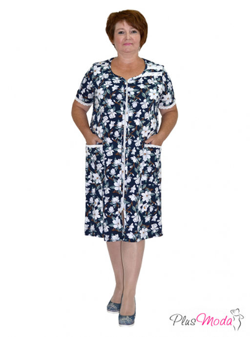 Халат Модель №683 размеры 44-84 - Plusmoda фото 6