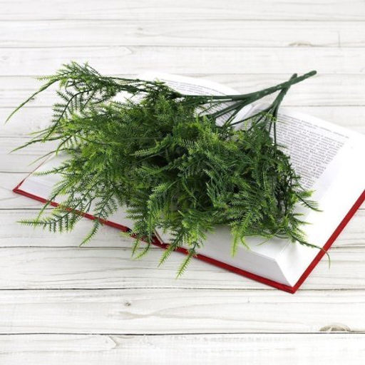 Цена за 10 шт. Зелень искусственный Аспарагус 37 см 7 веток / NT592 /уп 2/500/1500/ - ГалеонТрейд фото 5