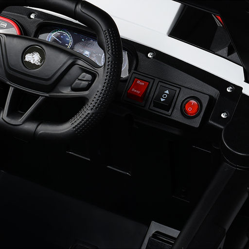 Электромобиль детский "Крутой внедорожник" (цвет серый)