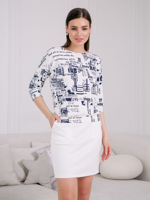 06-838 Джемпер - Вишня фото 8