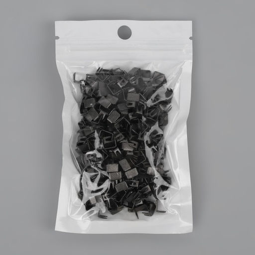 Нижний ограничитель для молнии, металлический, №5, 500±15 шт., цвет чёрный никель