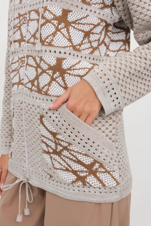 ЗЛАТА Жакет 5-1066к/кофе-молоч