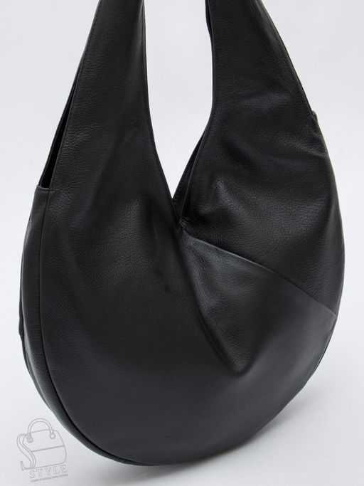 Сумка женская кожаная 1101-1MP black Polina&Eiterou