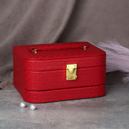 Шкатулка для украшений 23x17x11.5 см / Q099 /уп 24/ - Галеонтрейд фото 3