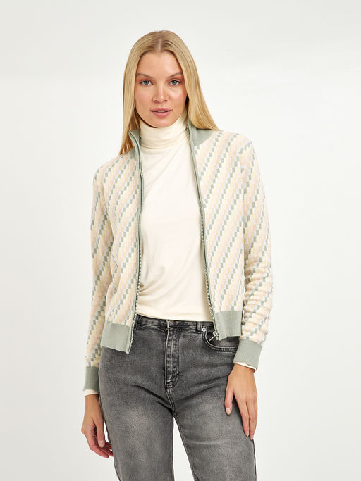 кардиган женский из хлопка с принтом - Glenfield фото 3