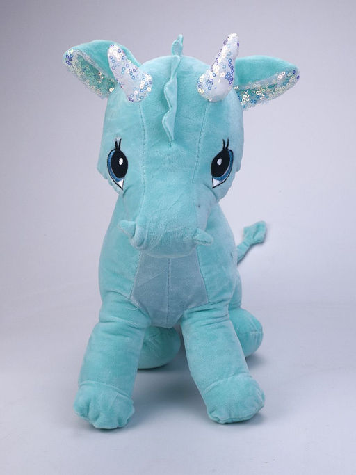 Мягкая игрушка Дракон Бирюзовый Символ 2024г Большой - Buro фото 2