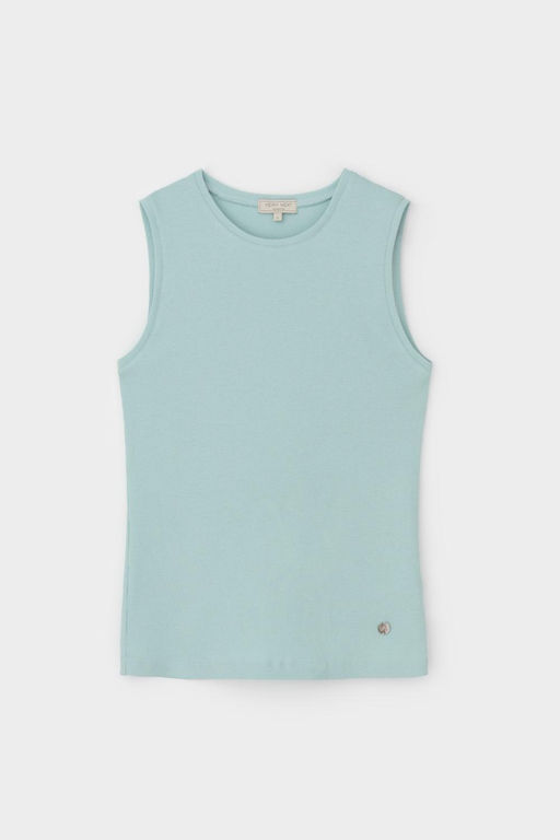 ЕВТ 3037/25/ментоловый майка жен