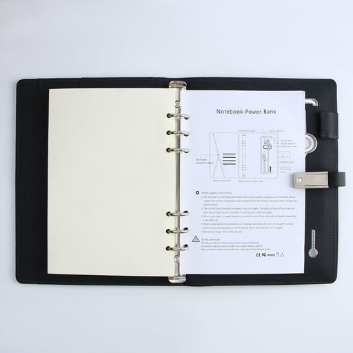 Ежедневник со встроенным зарядным устройством 8000 мАh и флешкой 16 ГБ Дракон, 17,5 х 3,8 х 23,3 см. - Like me фото 8