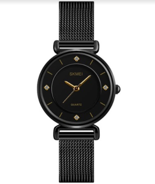 Часы наручные Skmei женские кварцевые 1330black-steel