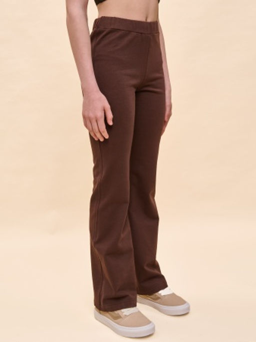 PELICAN, брюки для девочек, Шоколадный  фото 3