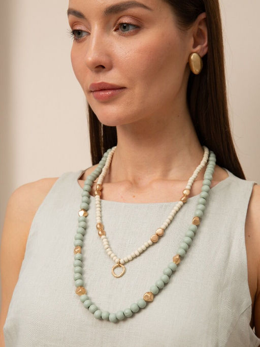 Ожерелье 12/1760/181 - Модные истории фото 5