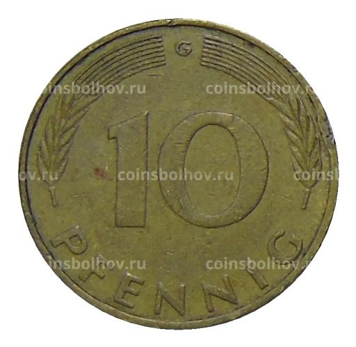 10 пфеннигов 1971 года G Германия