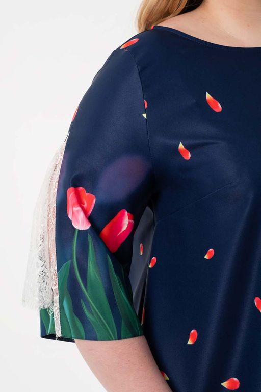 Платье П4-4077/1 - Wisell фото 7