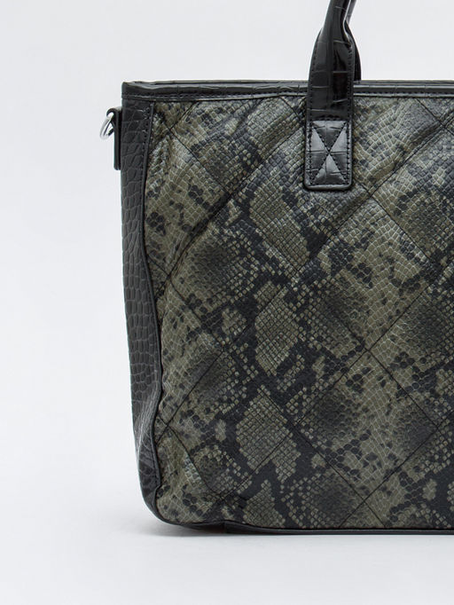 Сумка 58274S green Velina Fabbiano-Safenta