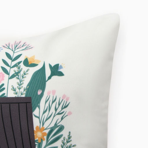 Чехол на подушку Этель Love is here, 40*40 см, 100 п/э, велюр  фото 2