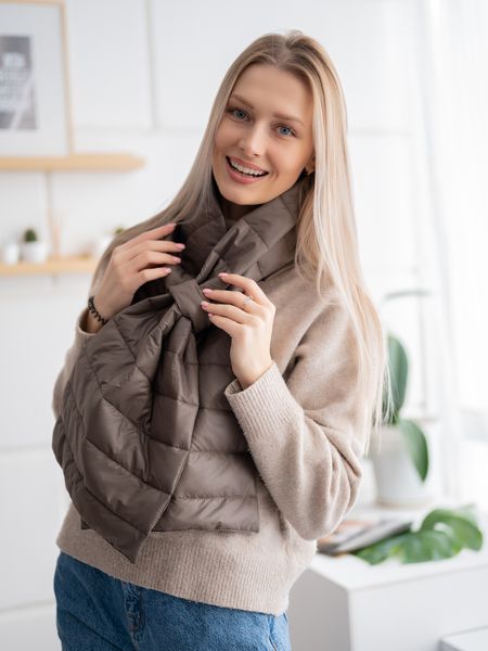 Шарф кофе - Yollochka фото 3