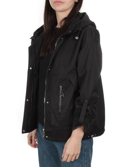8051 BLACK Ветровка женская LYDIA - Фабричный китай фото 7