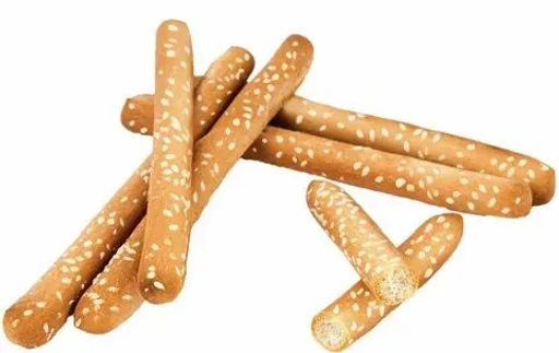 Палочки Хлебные Гриссини Кроккини миньон с кунжутом Roberto 150 г фото 5