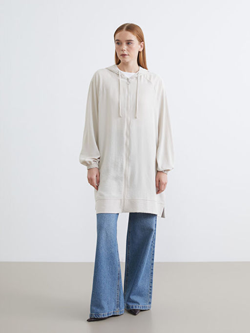 Kap??onlu Oversize Kad?n Tunik