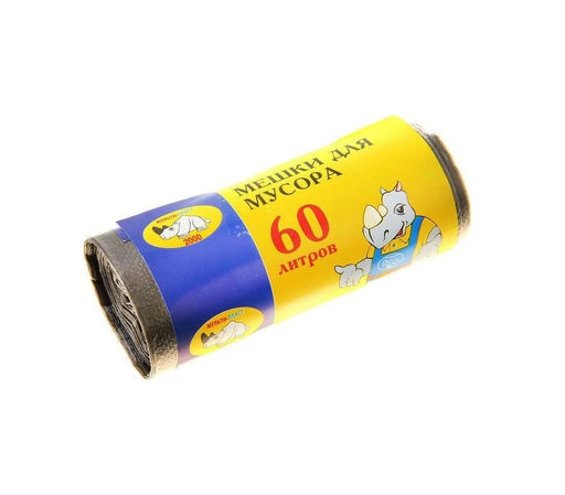 Мешки для мусора 60л*30шт арт.МП2000
