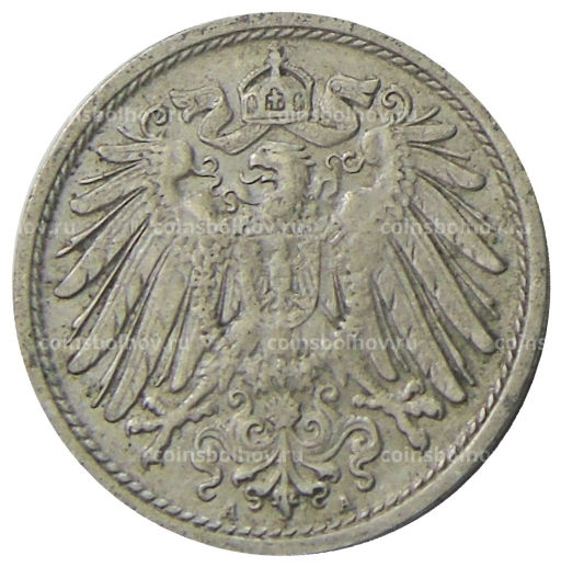 10 пфеннигов 1908 года А Германия