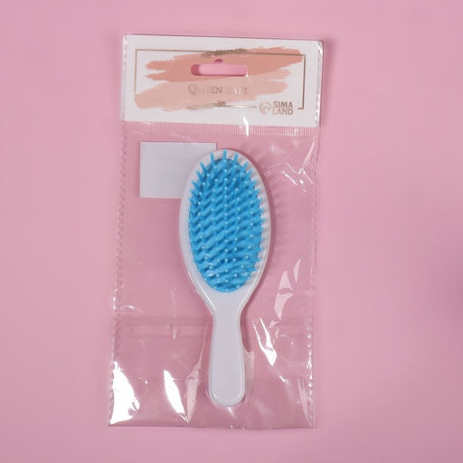 Расчёска массажная, 4.5×13(±1) см, МИКС