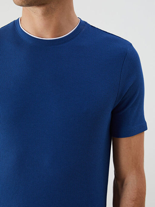 Bisiklet Yaka D?z Erkek Ti??rt