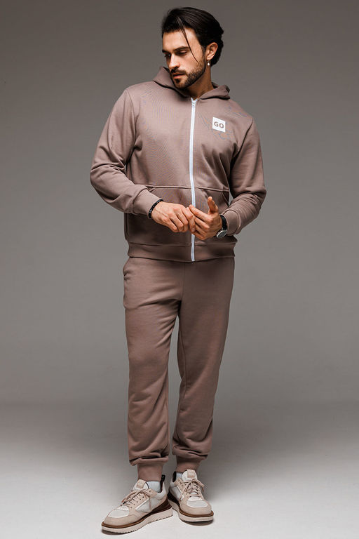 Спортивный костюм GO M3023zp /04-03.176-182 капучино