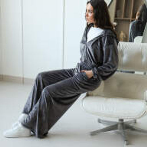 Комплект ПРЕМИУМ ВЕЛЮР оверсайз на молнии - Knitka wear фото 4