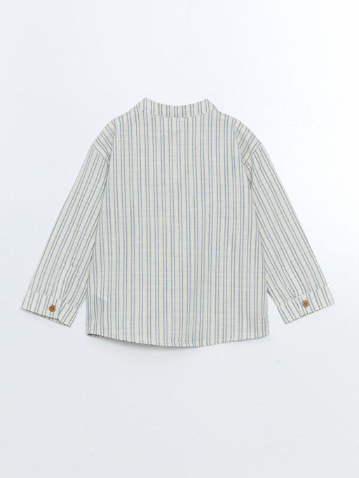 Hakim Yaka ?izgili Erkek ?ocuk G?mlek