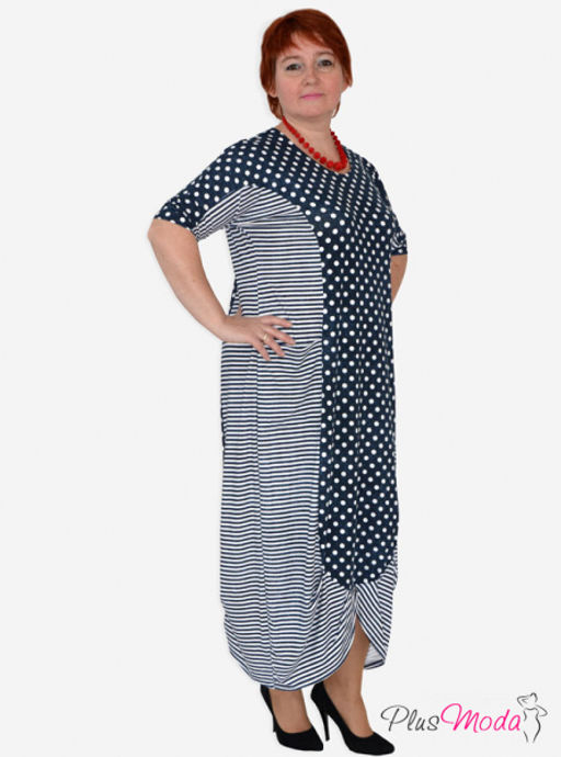 Платье Модель №56 размеры 52-72 - Plusmoda фото 6