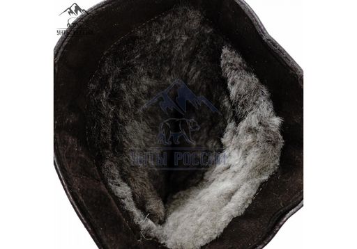 Мини-монголки мужские темно-коричневые, литая подошва, - Мирунт фото 12