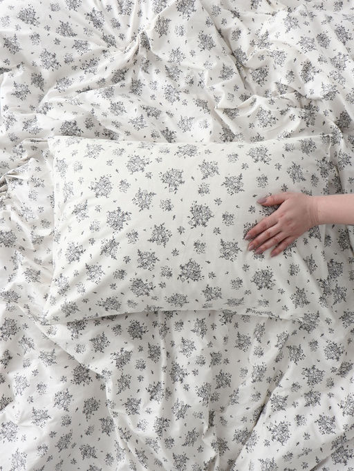 КПБ LoveLife 2сп Красота,175х215см, 200х225см, 50х70см-2шт,100%хл,сатин 125г/м?  фото 4