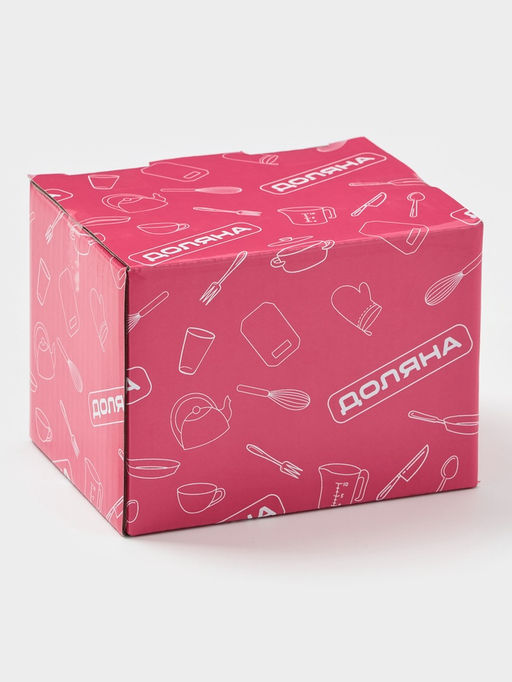 Соусники с ручкой Доляна Сковорода, набор 4 шт., 50 мл, керамика, красные фото 5