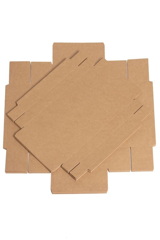 Коробка крафтовая 30*23*9 см (12 шт) SF-7167, натуральный - No name фото 2