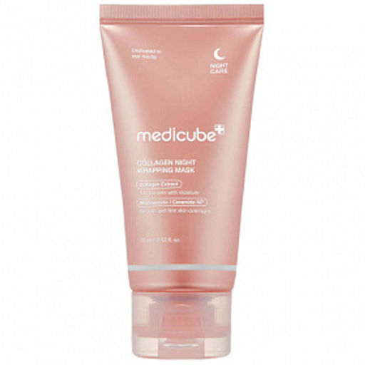 Medicube Collagen Night Wrapping Mask, 75 ml - Ночная маска-плёнка для лица с коллагеном