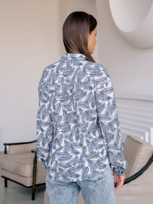 02-1165 Блуза - Вишня фото 6