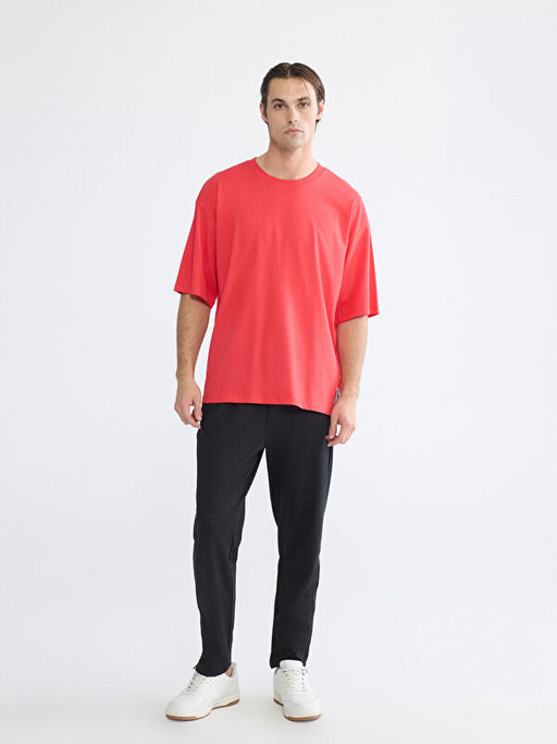 Bisiklet Yaka Erkek Spor Ti??rt